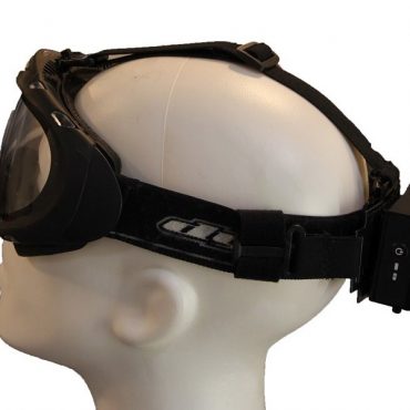 Mannequin wearing Exfog system