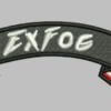 ExFog fabric patch with American flag design