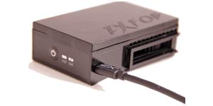 Exfog system rechargeable battery