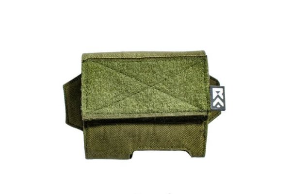ExFog helmet pouch in green