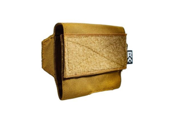 Tan ExFog helmet pouch