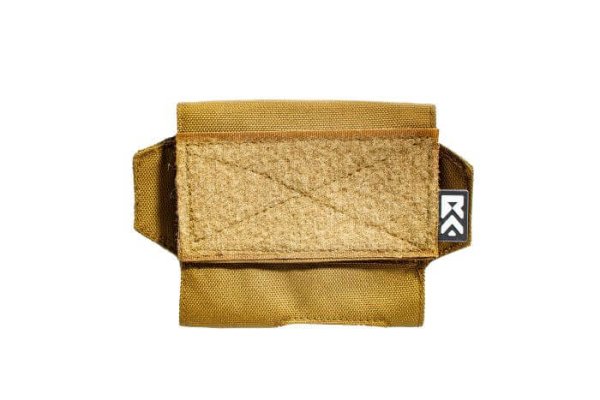 ExFog helmet pouch in tan