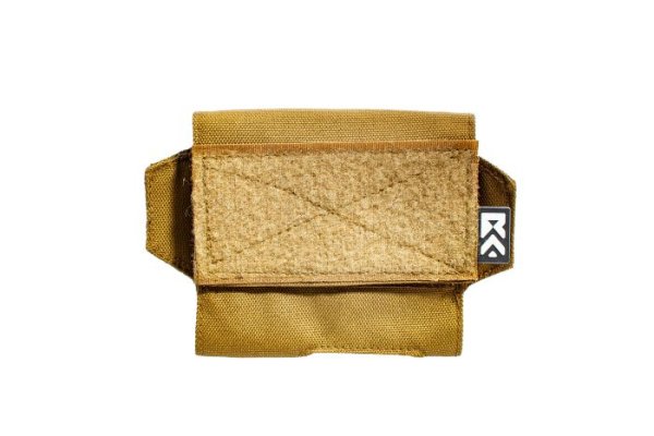 ExFog helmet pouch in tan
