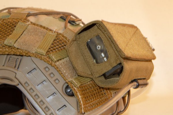 ExFog antifog system in use on helmet