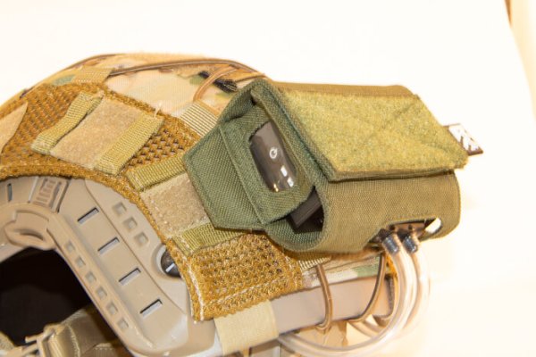 ExFog antifog system in use on helmet